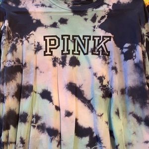 VS Pink tye dye shirt